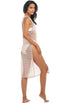 LONG DRESS W/SLIT - SCOTA